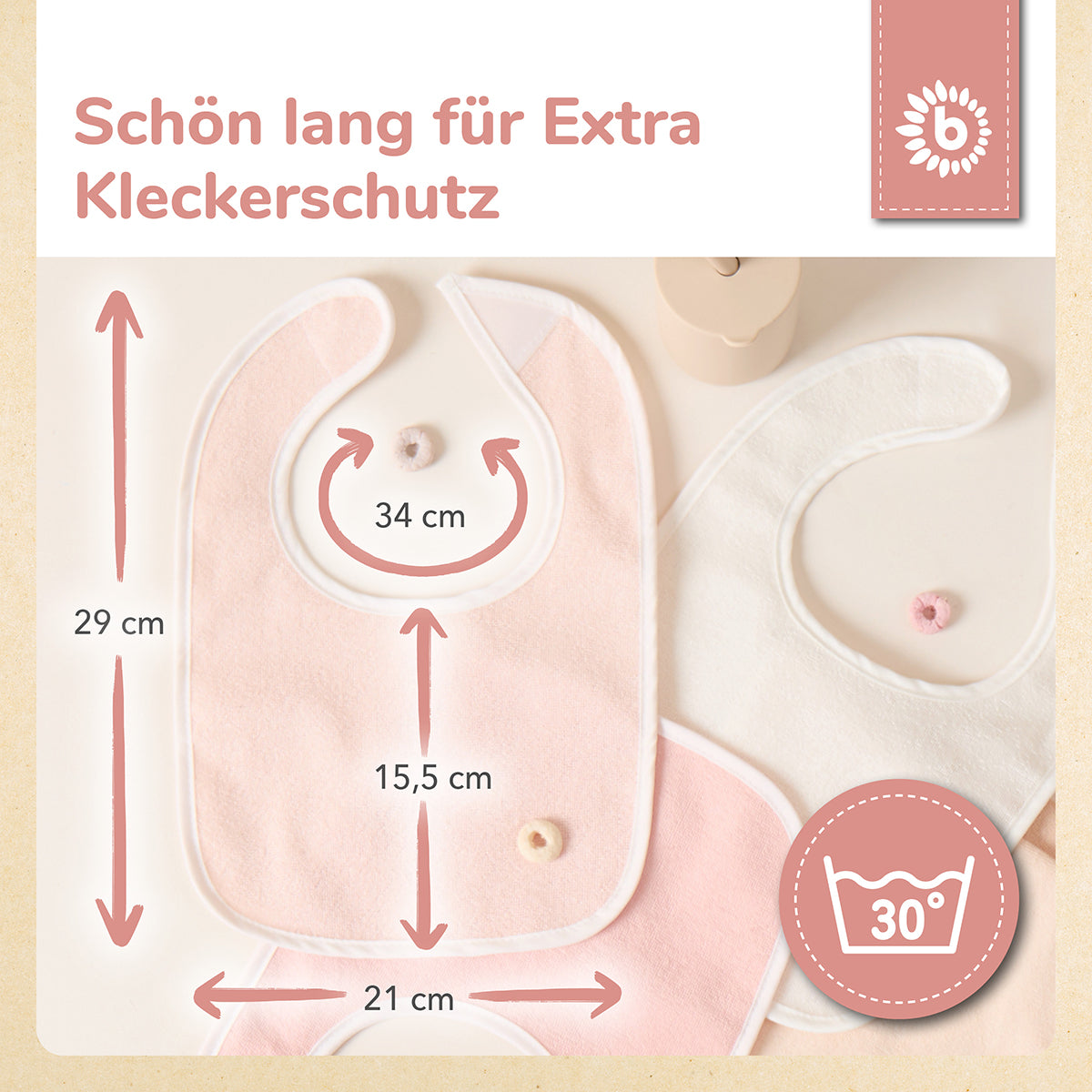 Lätzchen 5er Set Ella