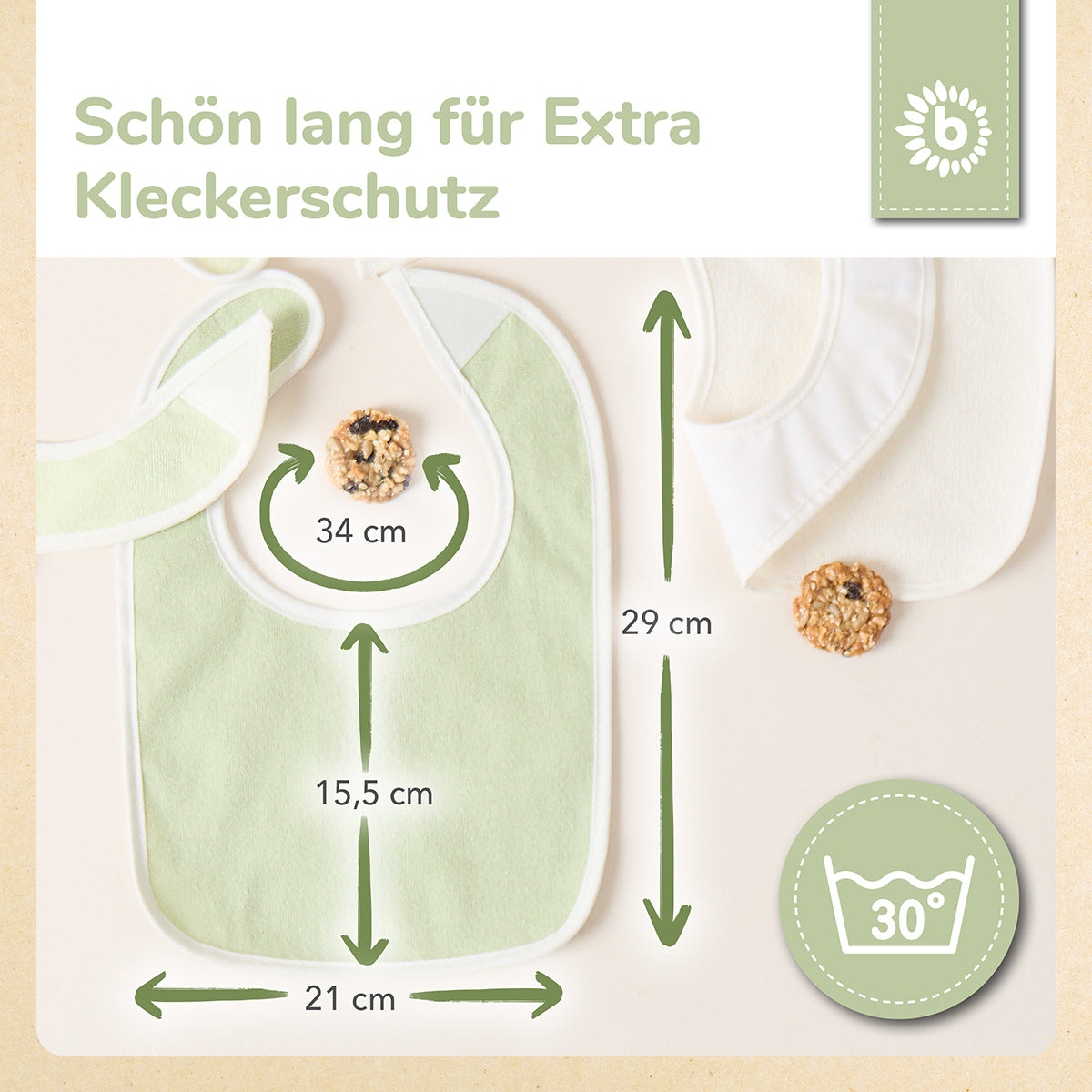 Lätzchen 5er Set Fine