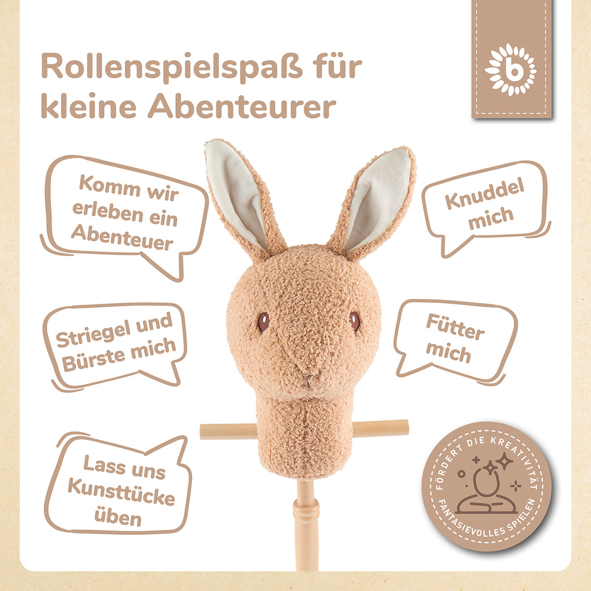 Steckentier Hase Fine