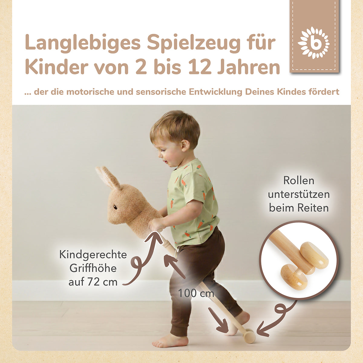 Steckentier Hase Fine