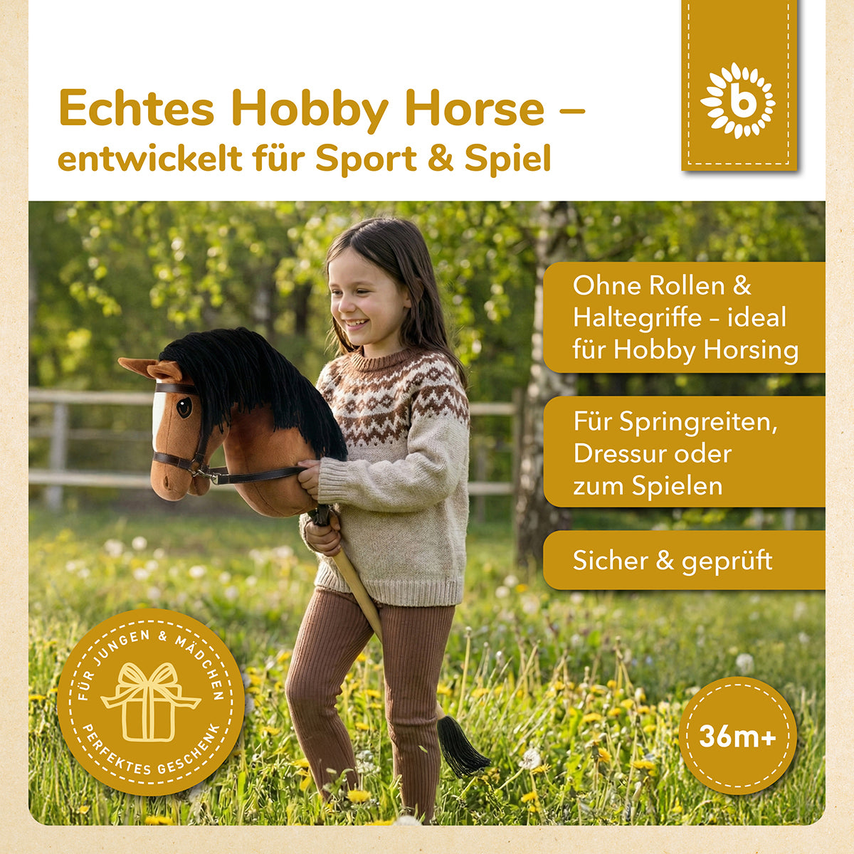 HOBBY HORSE FUCHS - GRÖSSE S