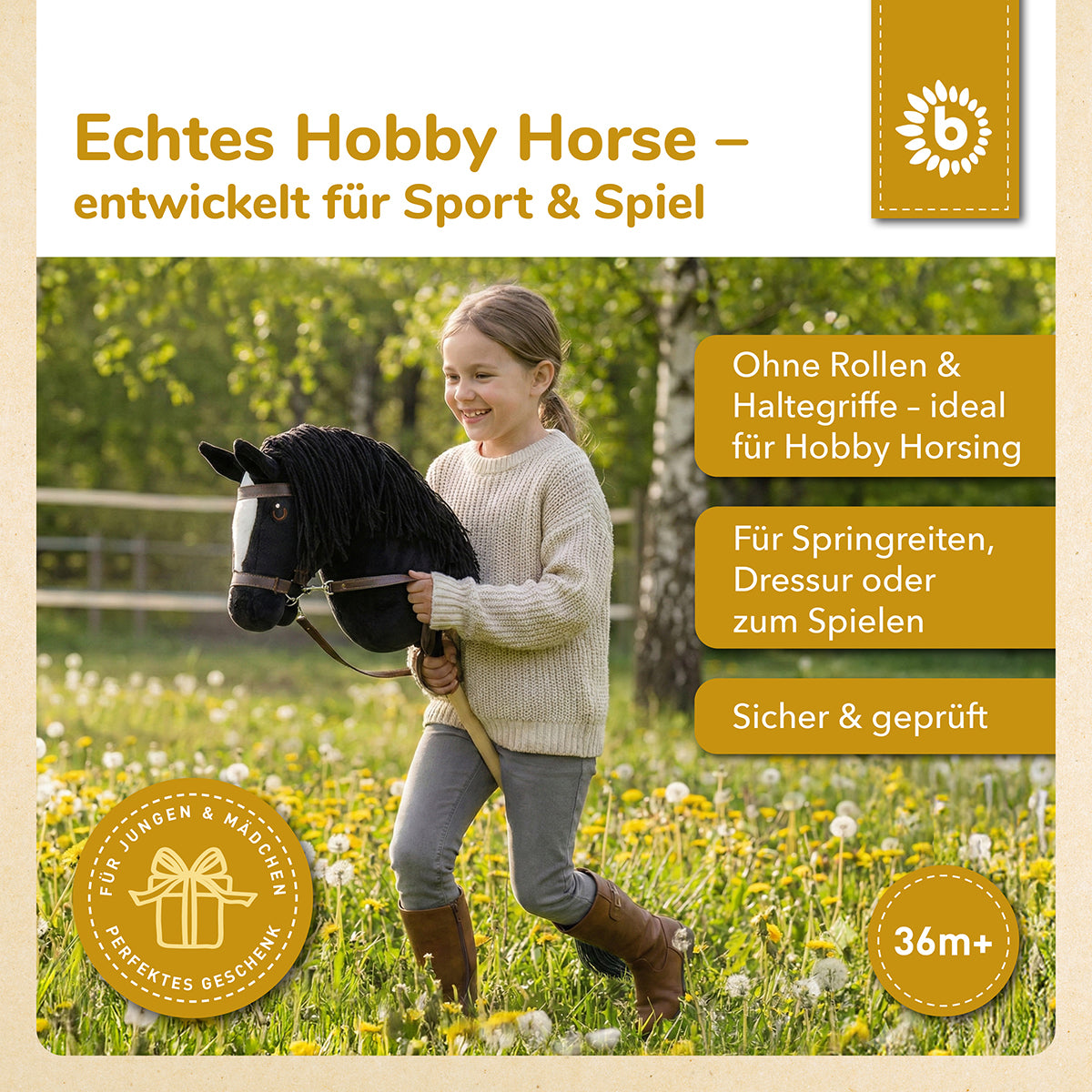 HOBBY HORSE RAPPE - GRÖSSE M