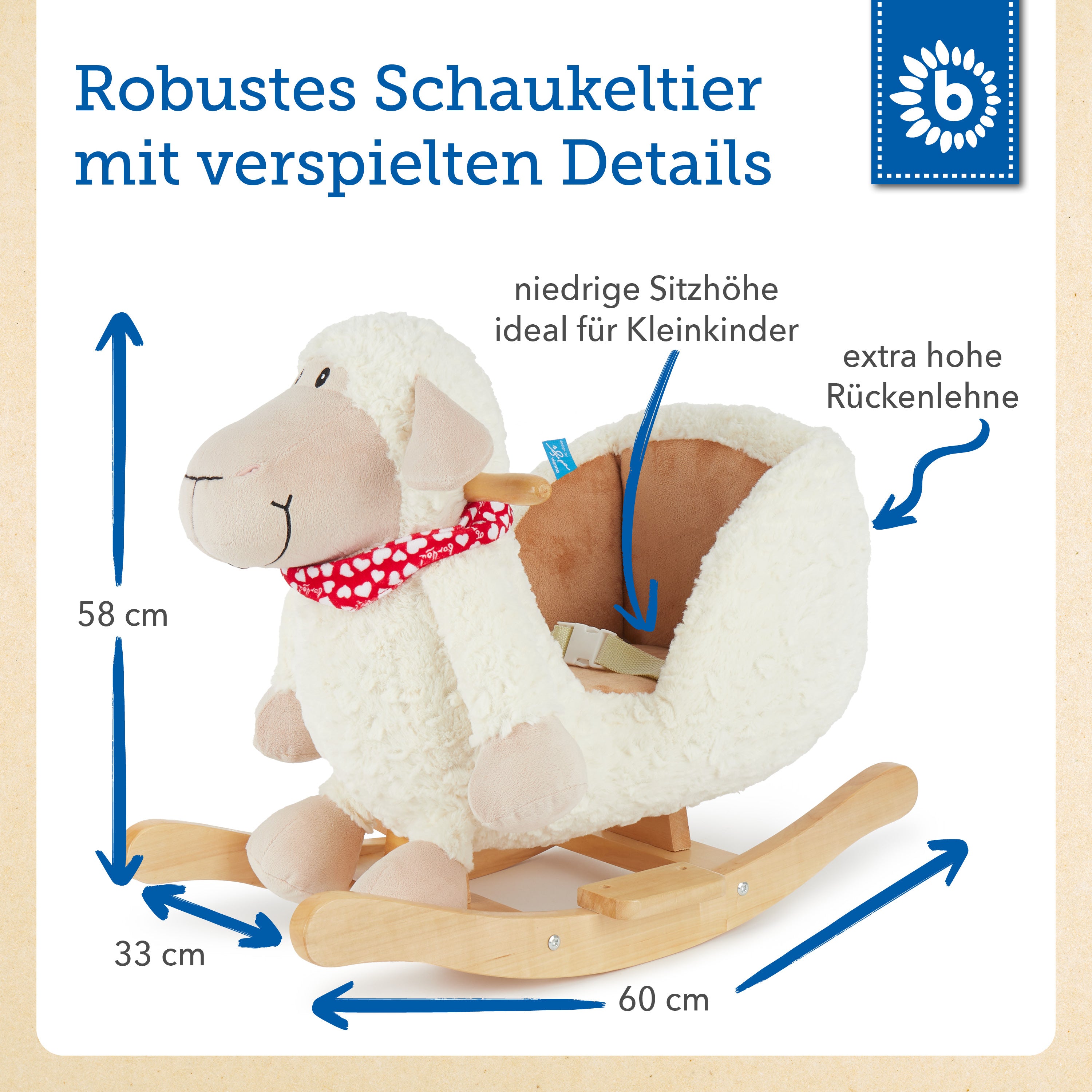 Schaukeltier Schaf