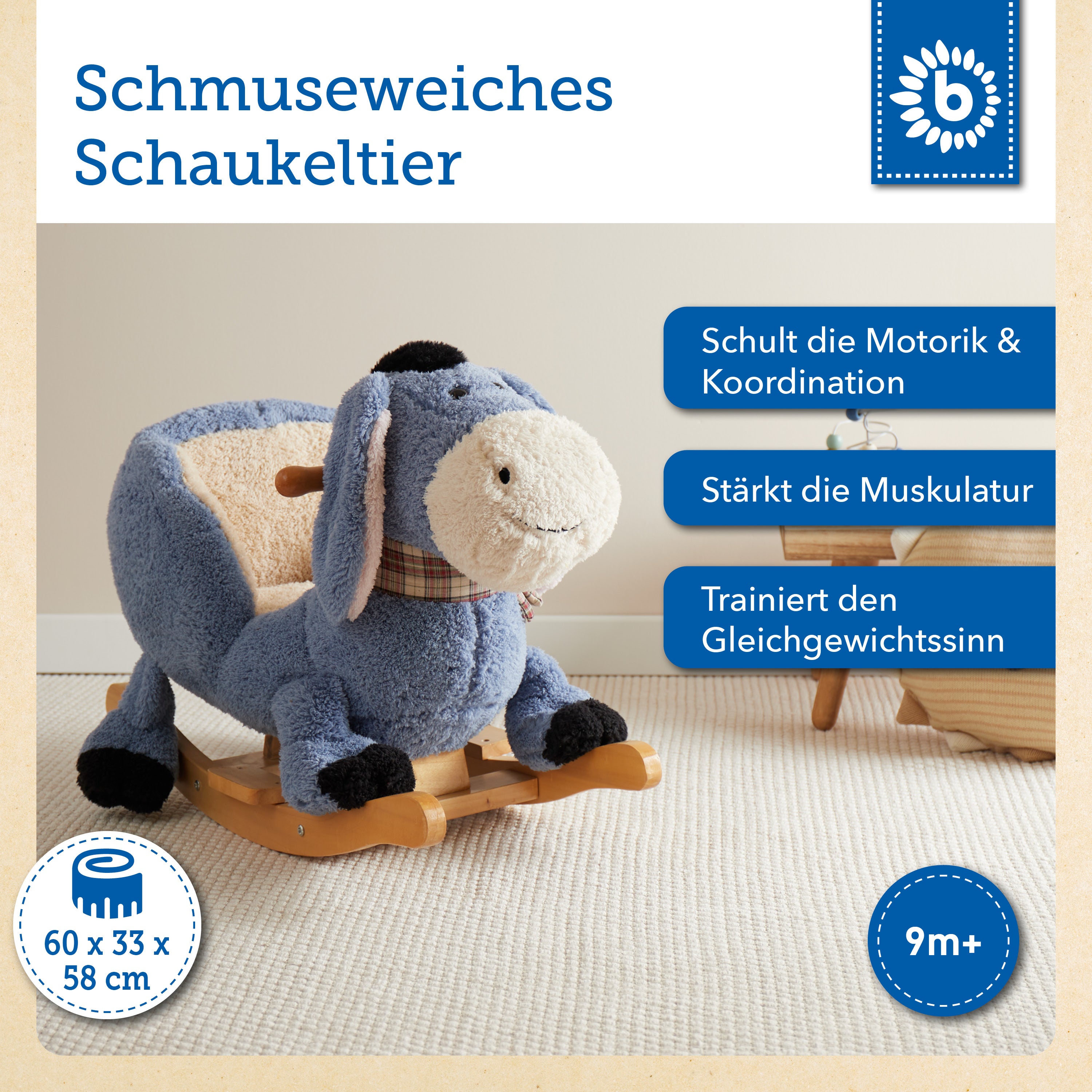 Schaukel Esel