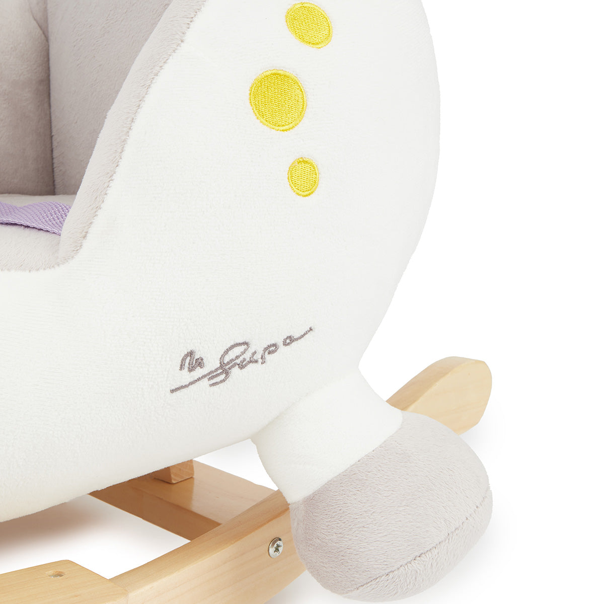 Schaukeltier Baby Einhorn Hörnchen