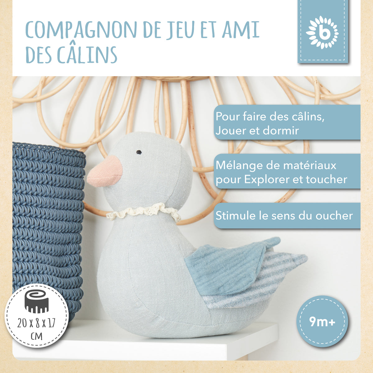 Kuscheltier Ente - FR Infographic