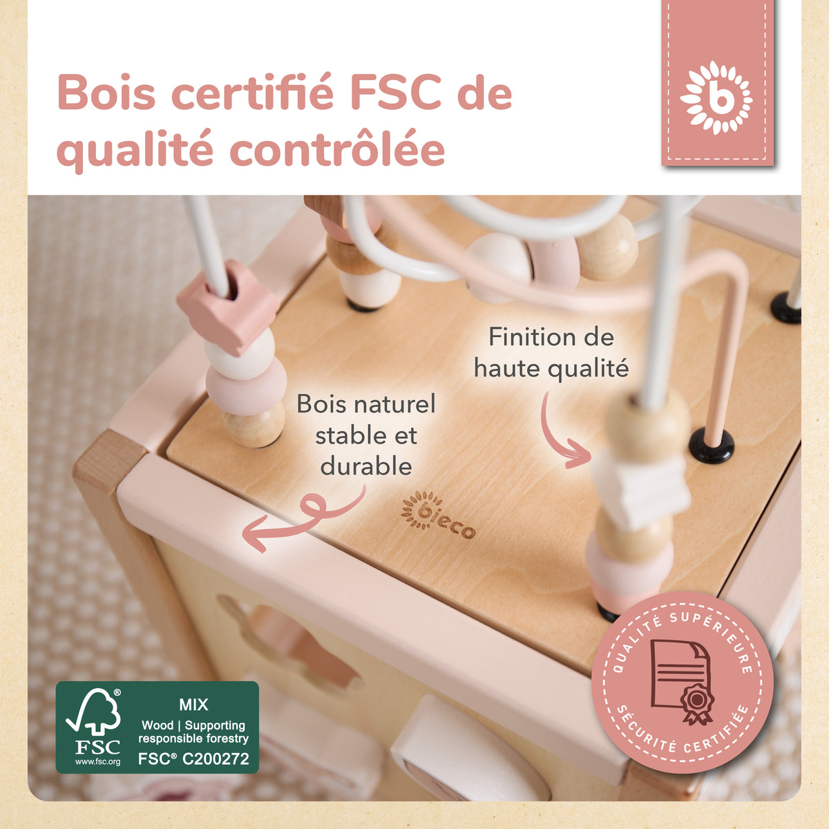 MOTORIKWÜRFEL REH ELLA XXL FSC® - FR Infographic