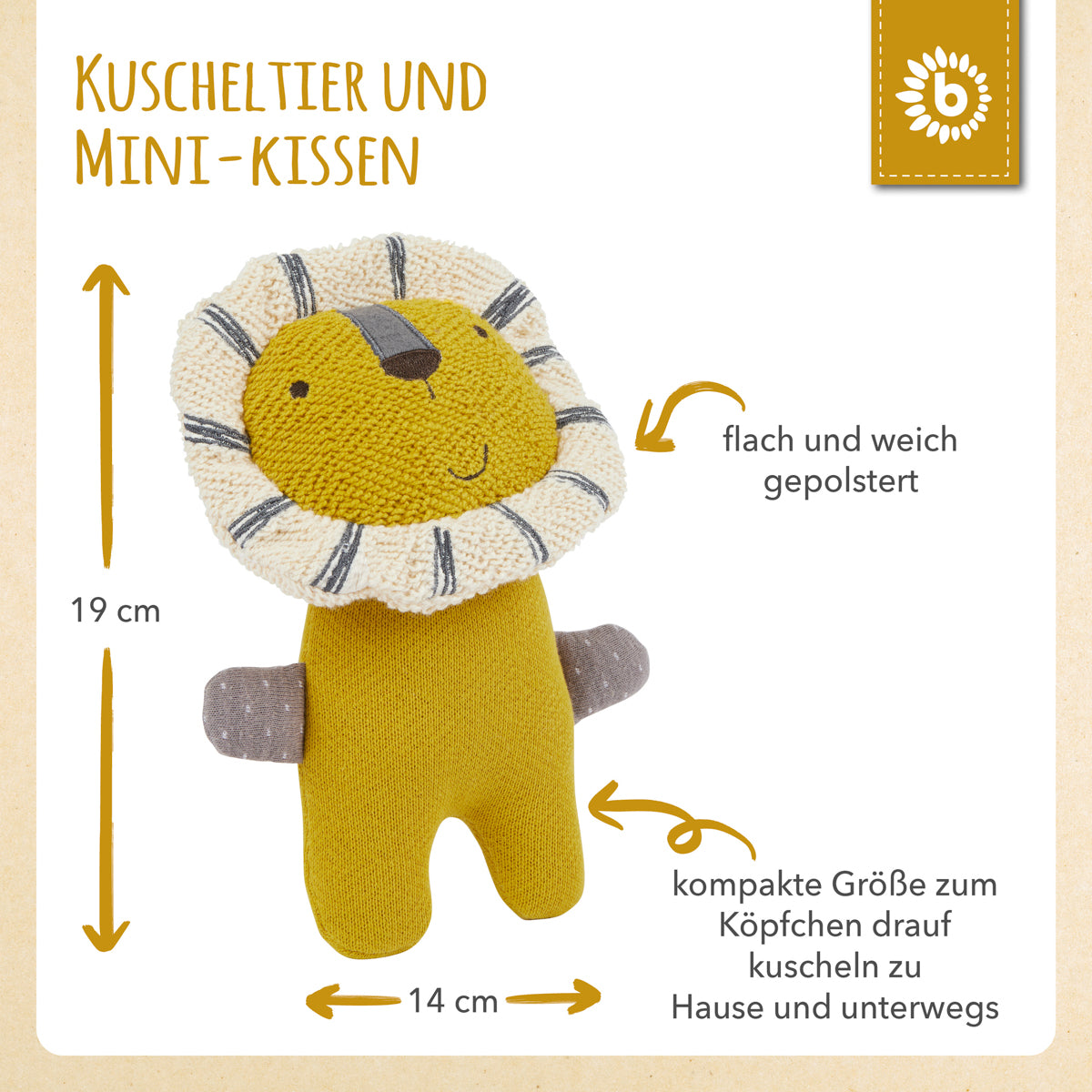 Kuscheltier Löwe