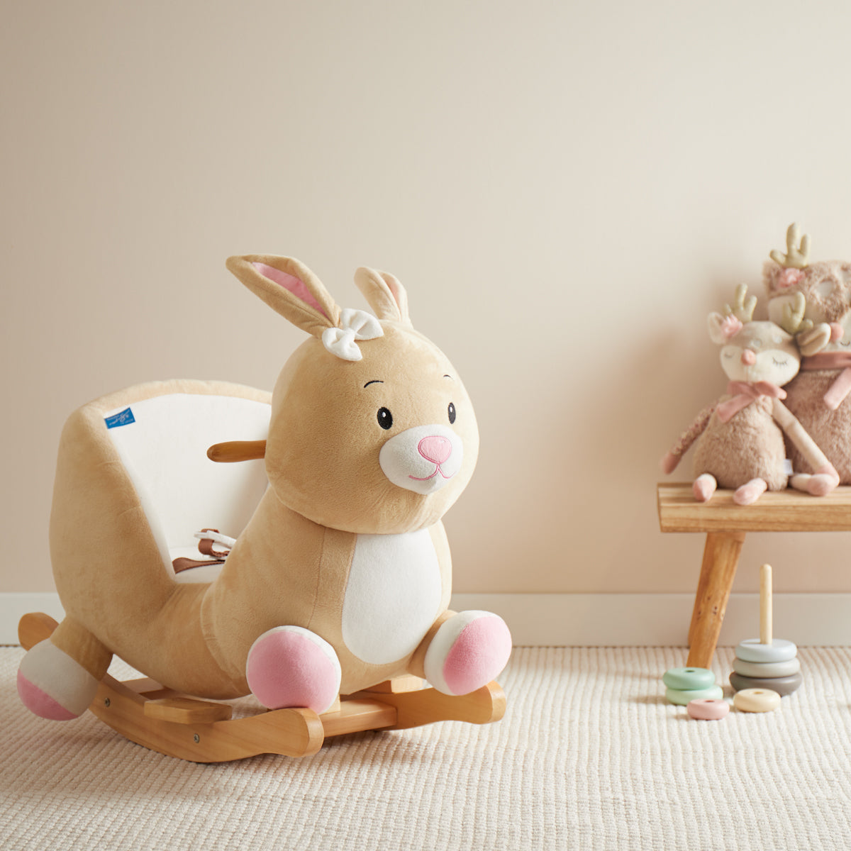 Schaukeltier Baby Hase Hopsi